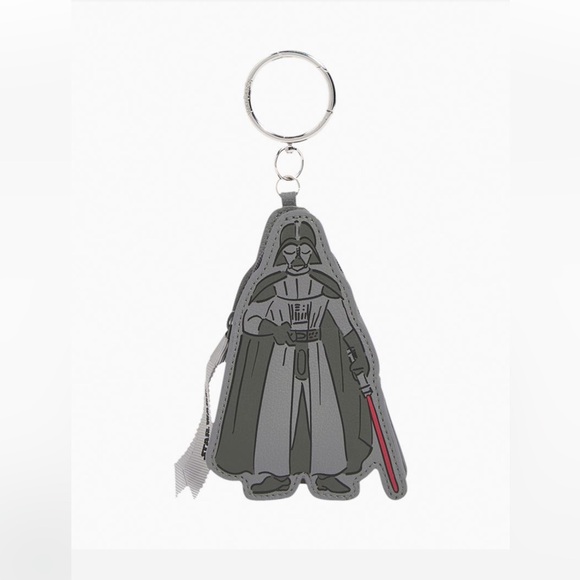 Vera Bradley Star Wars Gray and Red Keychain - Picture 1 of 5